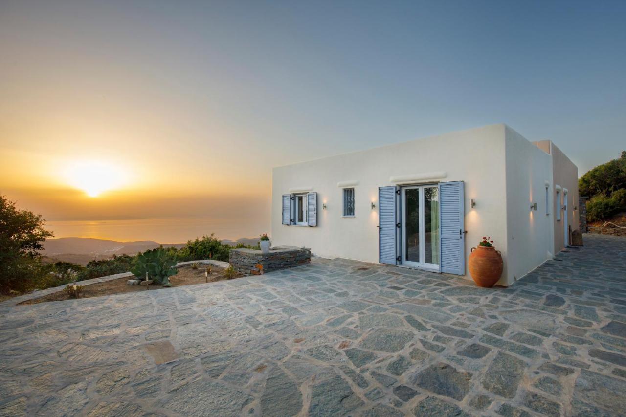 Cycladic Villa With Sea View! Ioulis Exterior foto