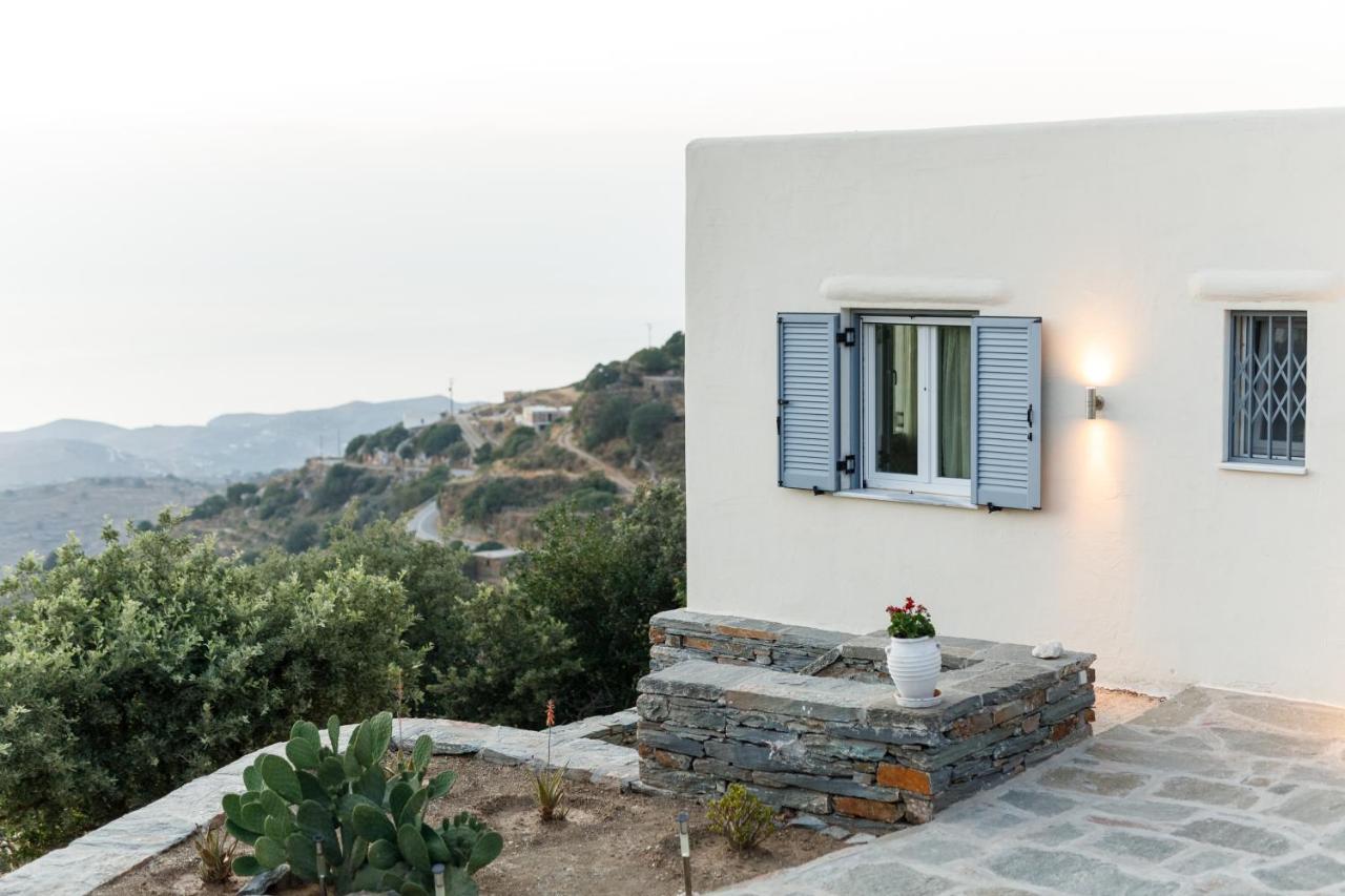 Cycladic Villa With Sea View! Ioulis Exterior foto