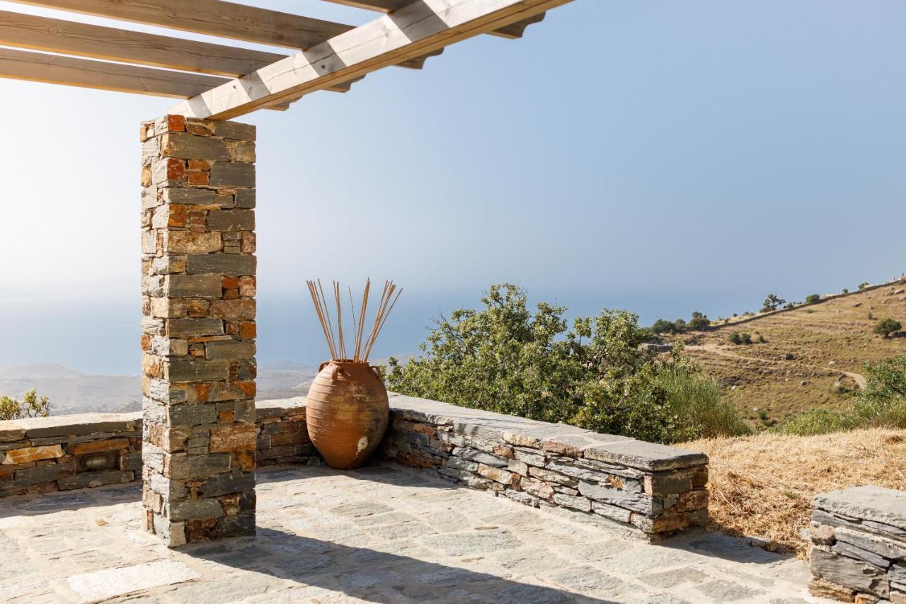 Cycladic Villa With Sea View! Ioulis Exterior foto